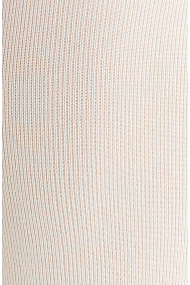 Opaque Knee High Socks, Alternate, color, IVORY TOFU