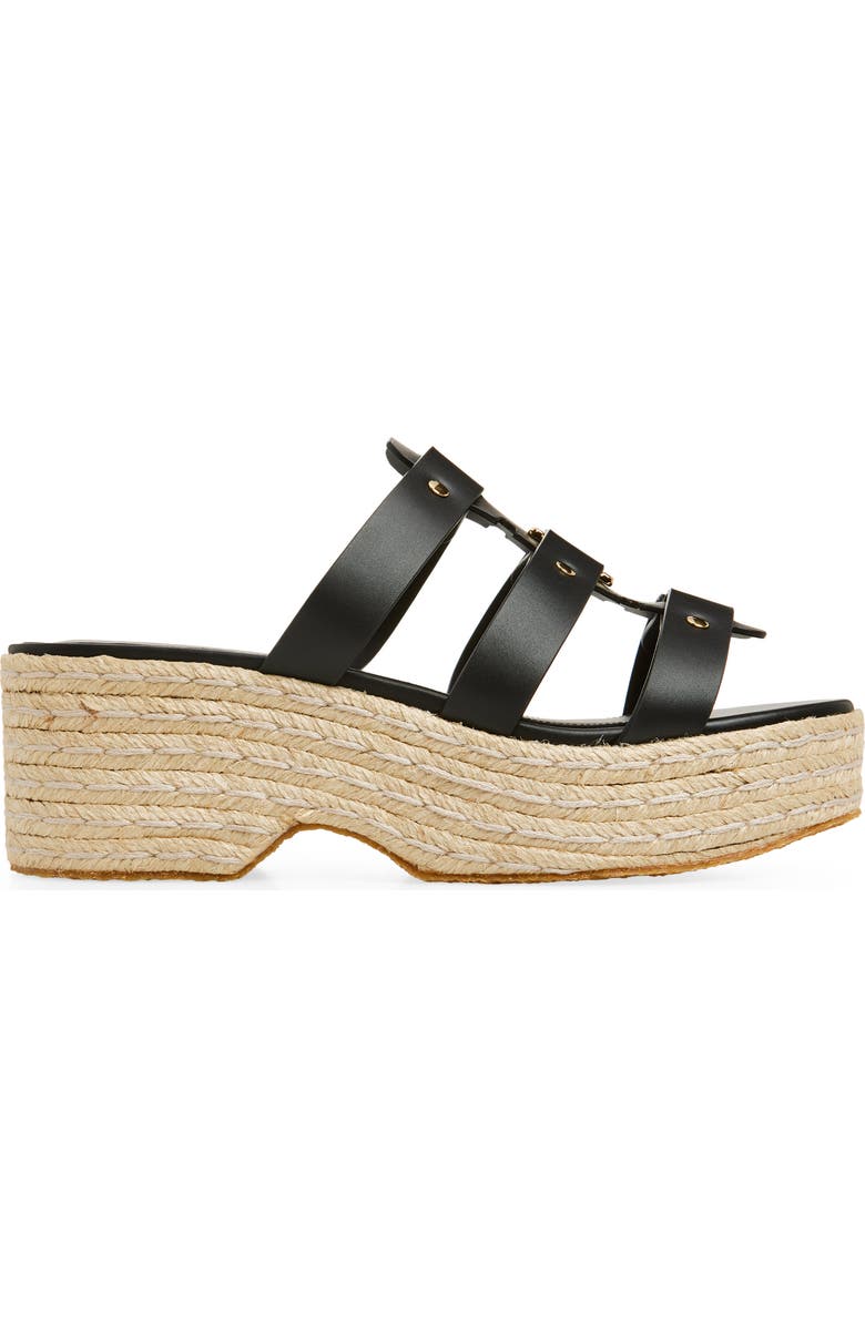 FERRAGAMO Milica Espadrille Platform Slide Sandal, Alternate, color,