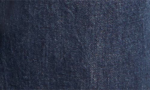 Re/done The Bender High Waist Cuff Straight Leg Jeans In Blue