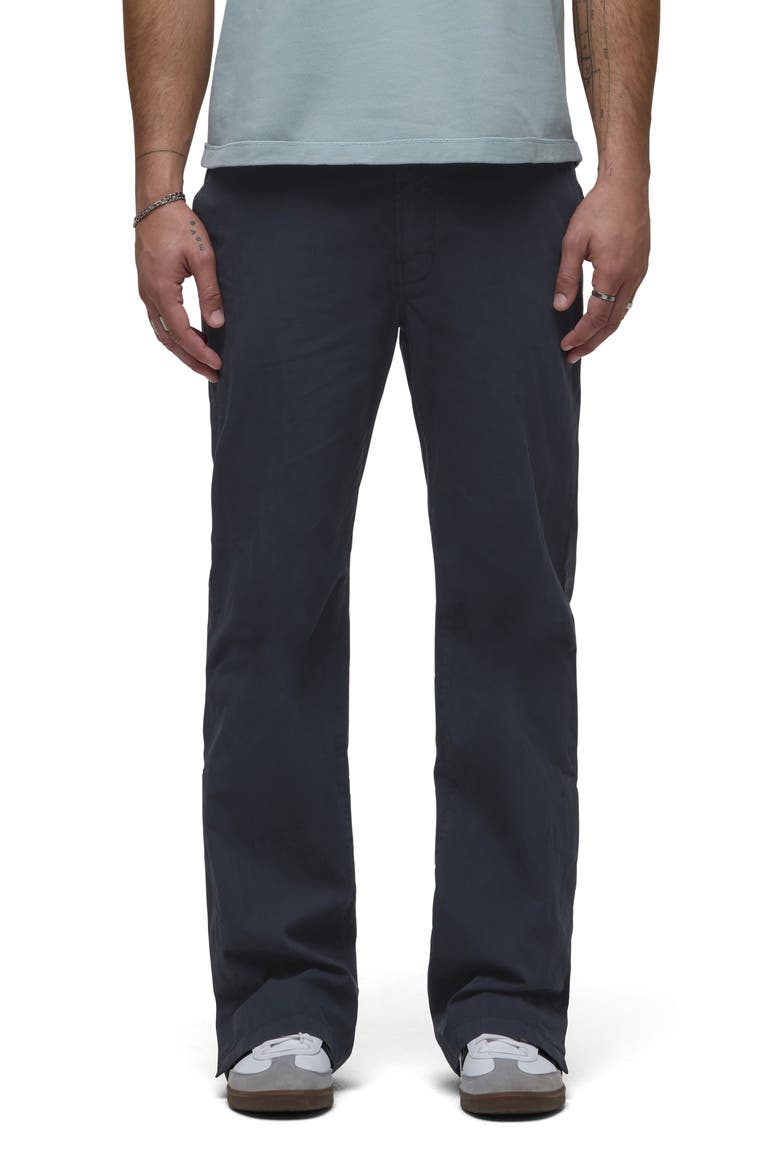 Walker Cotton & Nylon Pants, Main, color, BLACK