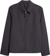 Burberry Bloomsbury Pinstripe Wool Jacket