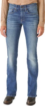 Lucky Brand Mid Rise Sweet Boot Cut Jeans