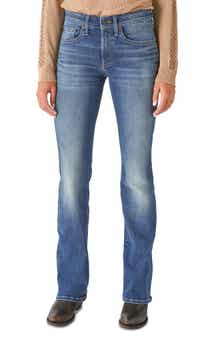 Lucky Brand Mid Rise Sweet Boot Cut Jeans