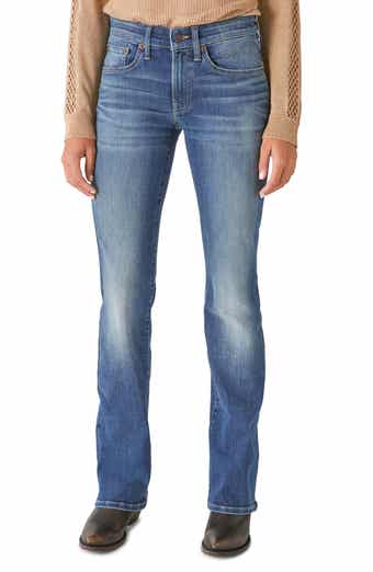 Lucky Brand Mid Rise Sweet Boot Cut Jeans