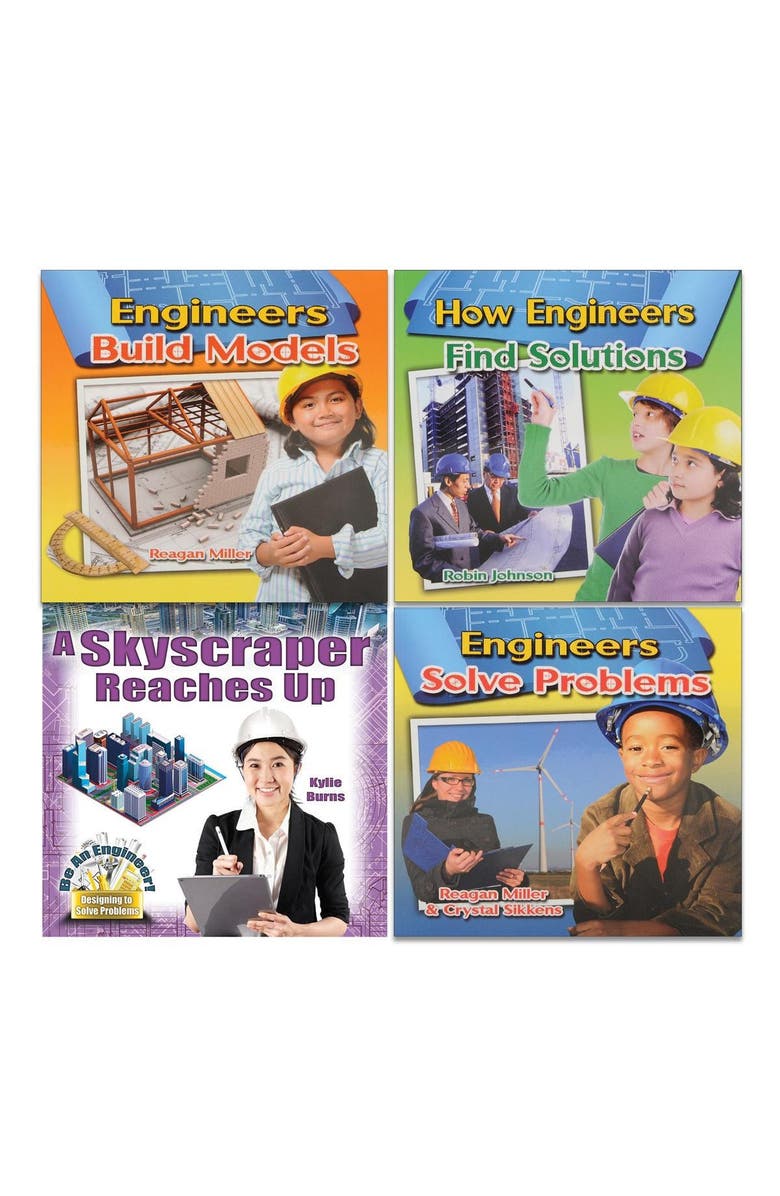 Kaplan Early Learning Company Learning About Engineers Books - Set of 4, Main, color, Multicolor