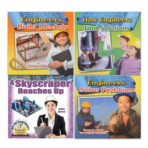 Learning About Engineers Books - Set of 4