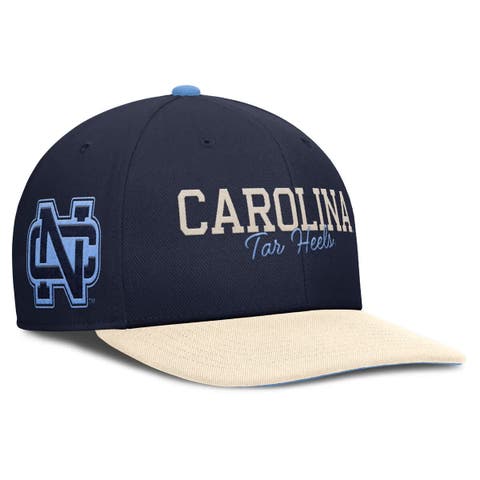 Men's Nike Navy/Cream North Carolina Tar Heels Pro Legacy Script Snapback Hat