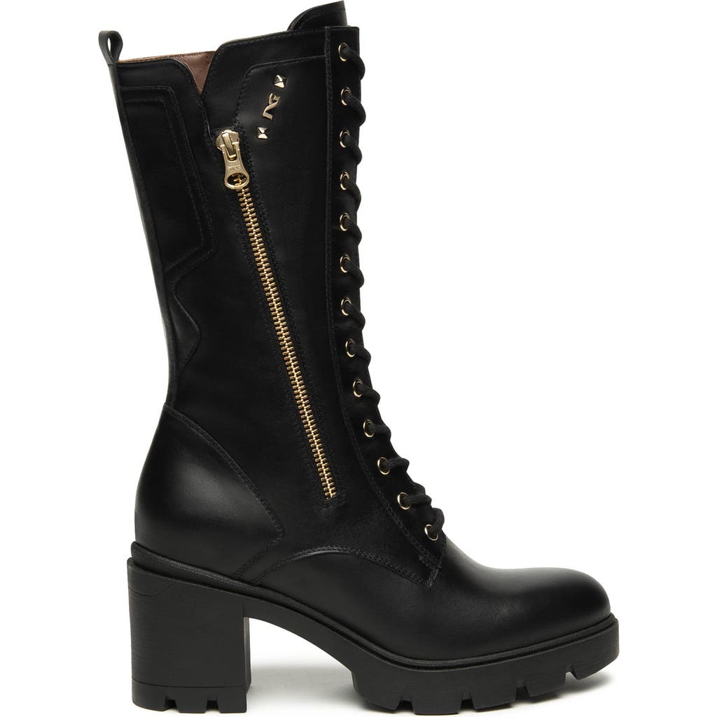 Nerogiardini Platform Zip Boot In Multi