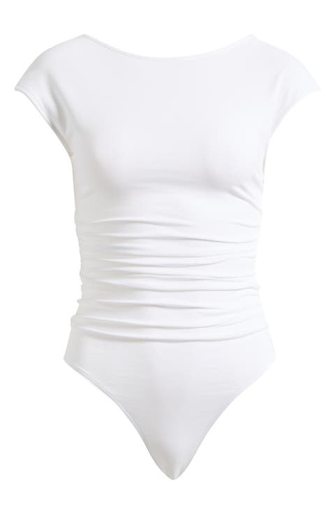 Super Stretch Open Back Bodysuit