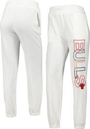 CONCEPTS SPORT Women's Concepts Sport White Chicago Bulls Sunray Pants