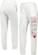 CONCEPTS SPORT Women's Concepts Sport White Chicago Bulls Sunray Pants
