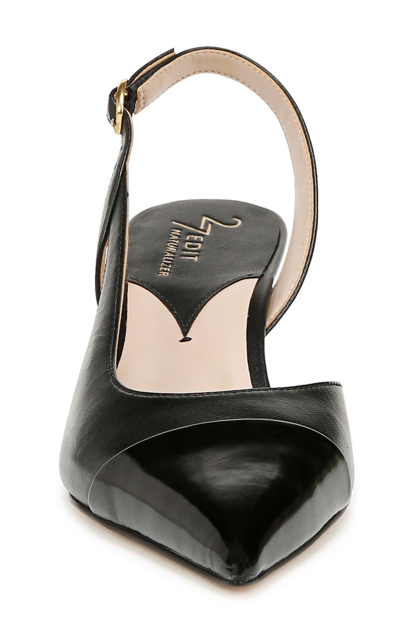 27 EDIT Naturalizer Ilyssa Pointed Toe Slingback Pump, Alternate, color, 