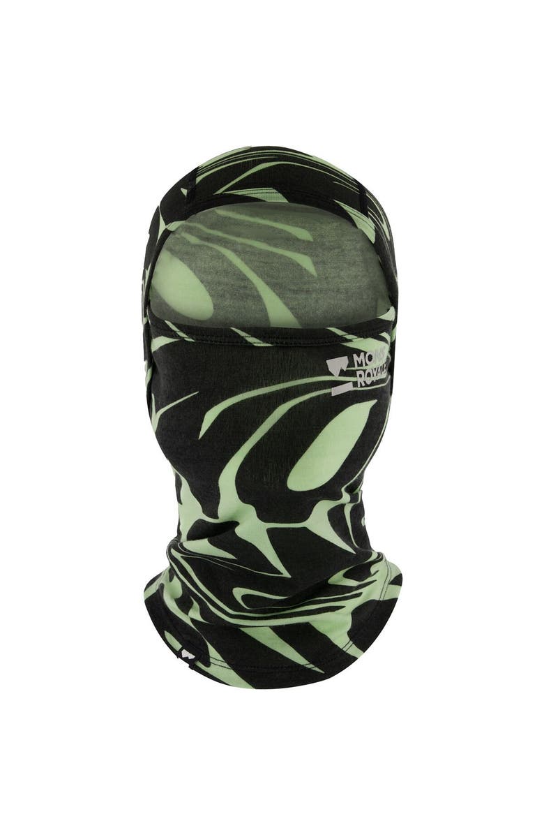 Mons Royale Santa Rosa Merino Balaclava, Main, color, Signal Lost Matcha