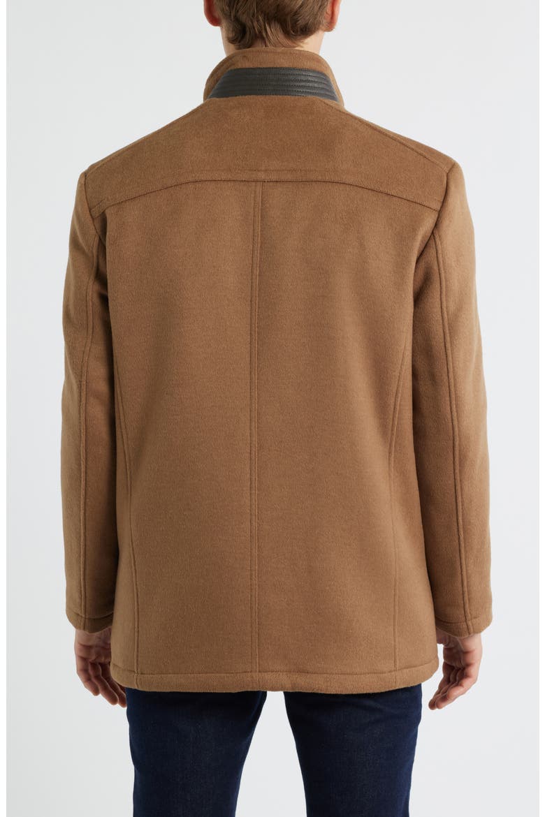 Upton Car Coat with Removable Bib, Alternate, color, WHISKEY