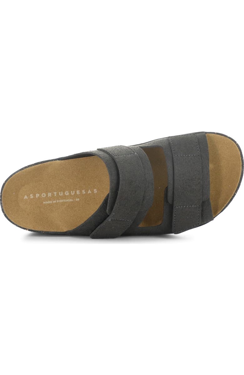 Asportuguesas by Fly London Cleek Platform Slide Sandal, Alternate, color,