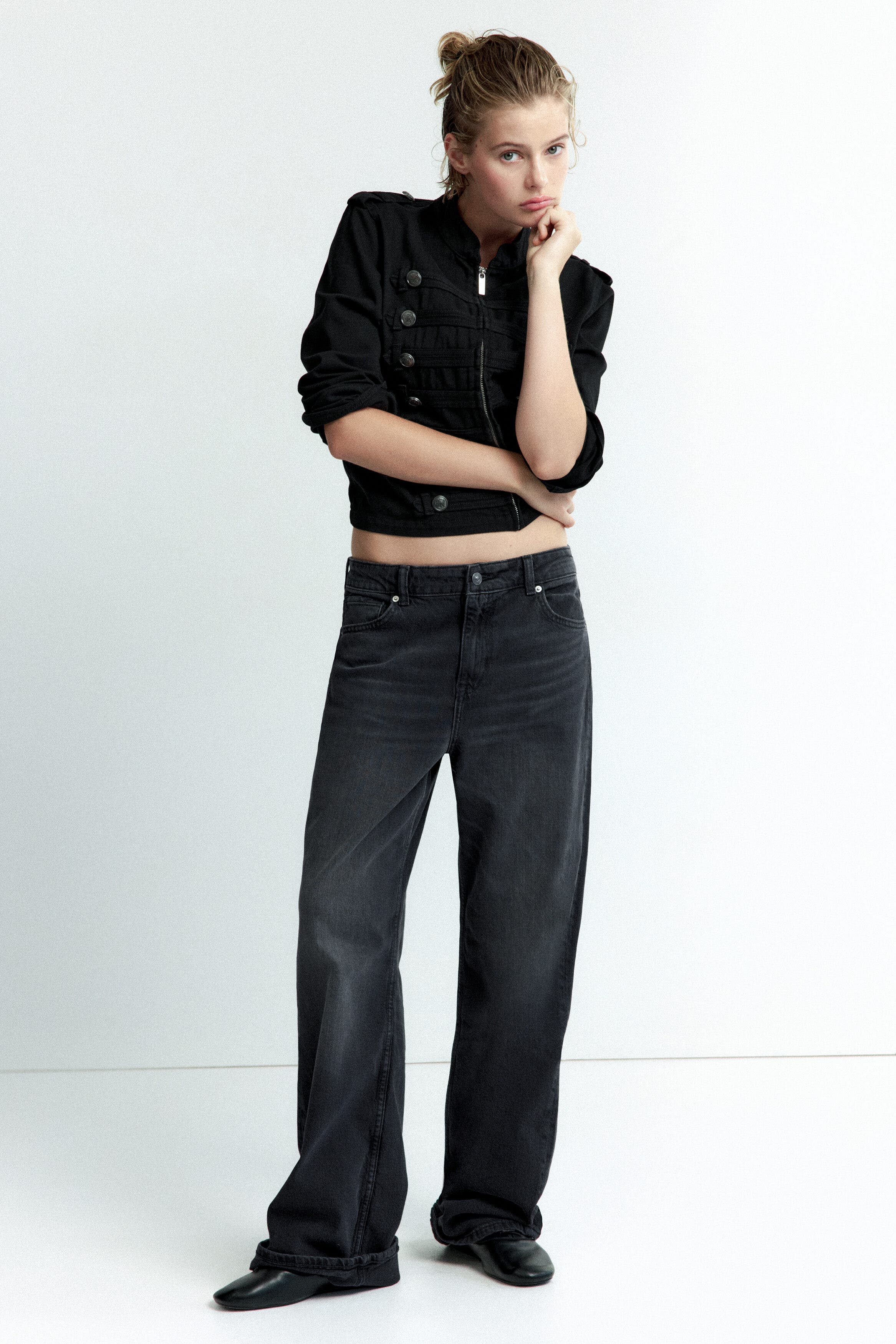 selected Denim black