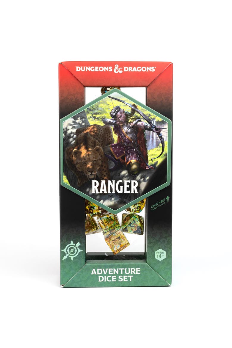 D&D Adventure Dice, 16 Pieces, Alternate, color, Multicolored