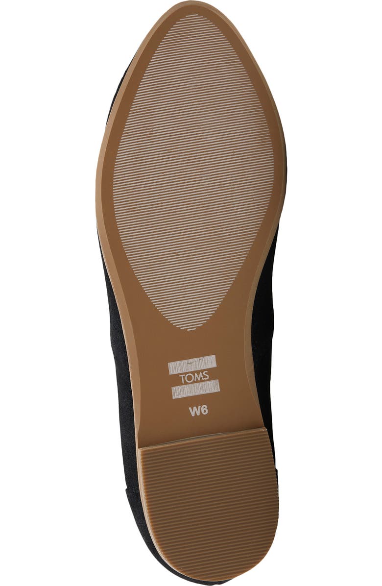 TOMS 'Jutti' Animal Print Suede Slip-On, Alternate, color,