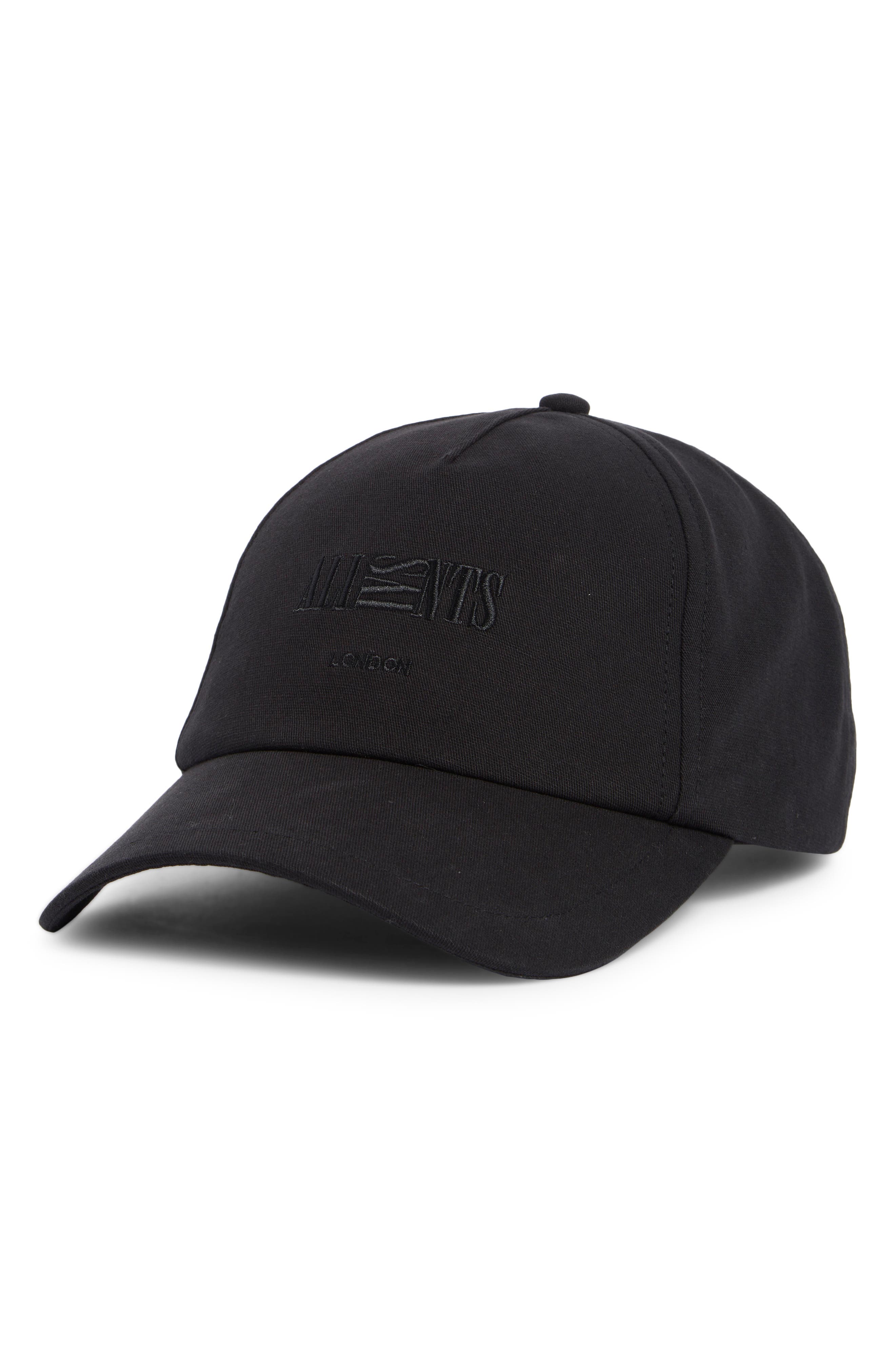 AllSaints Burman Logo Baseball Cap