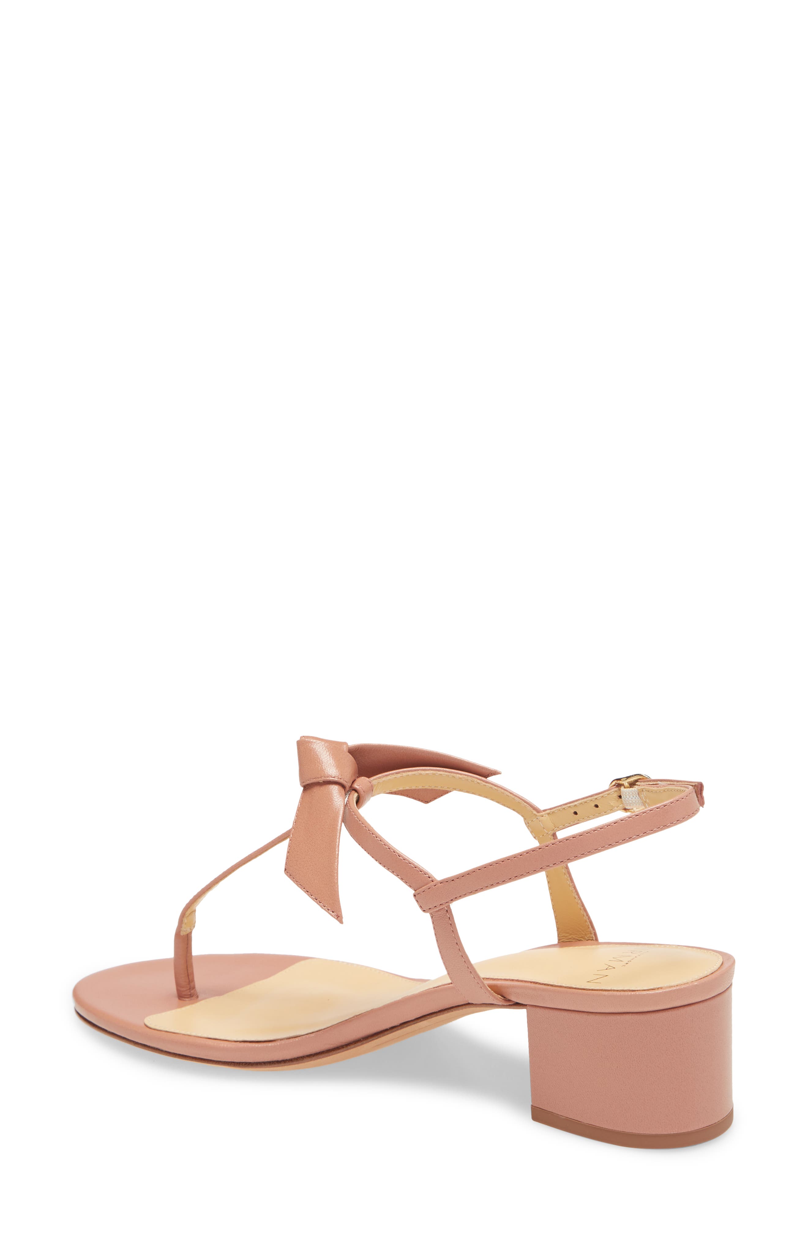 Alexandre Birman Clarita Bow Slingback Sandal, Alternate, color, 