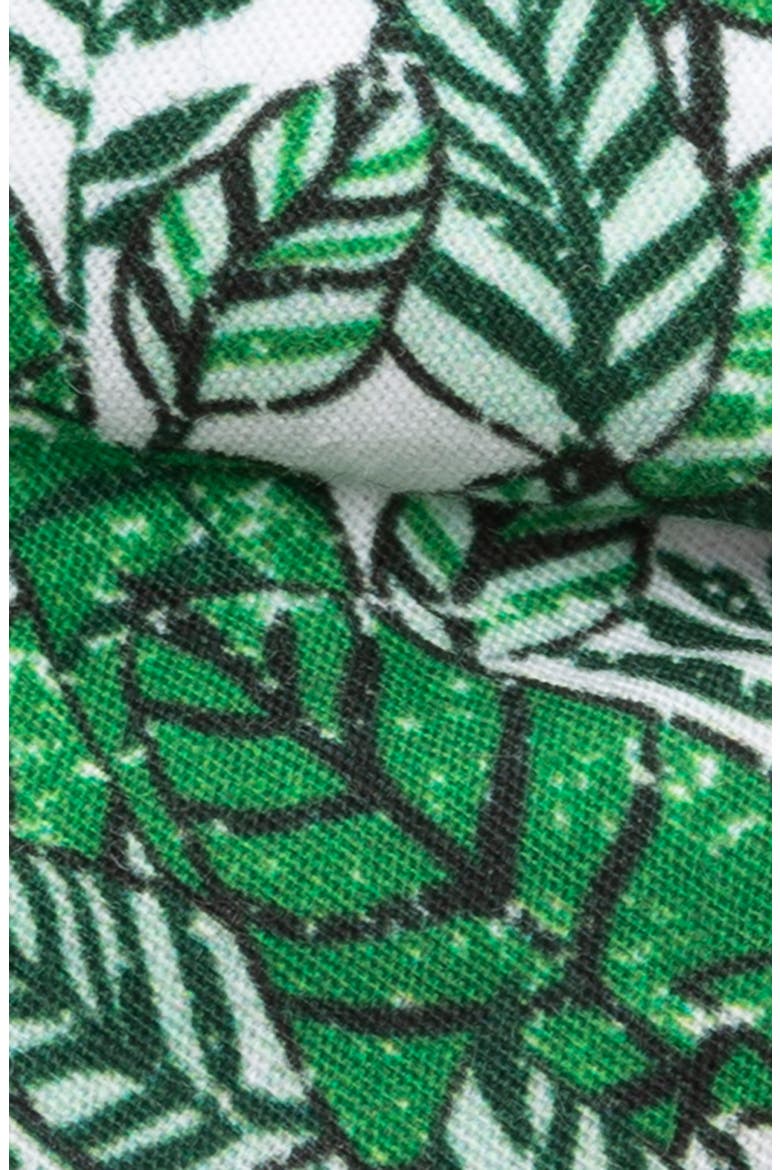 Palm Leaf Bow Tie, Alternate, color, GREEN