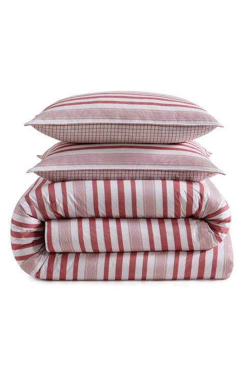 Mandalay Beach Stripe Comforter & Shams Set