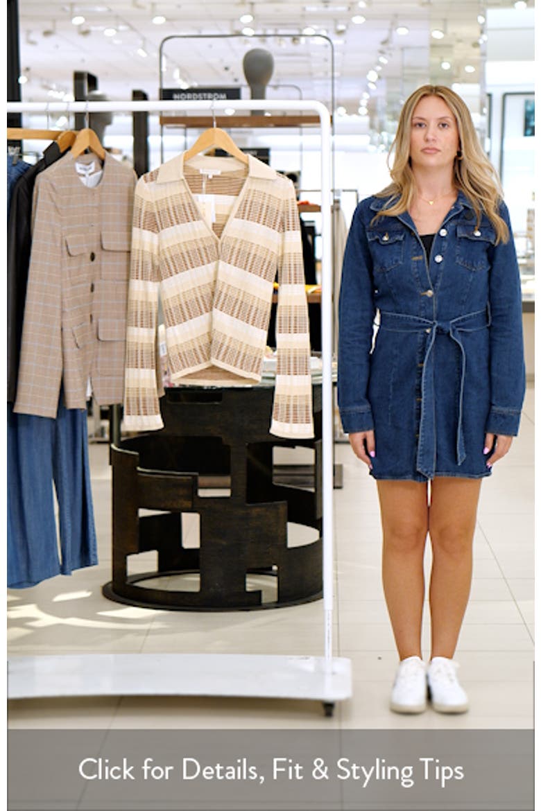 Ivana Plaid Cotton Blend Cardigan video