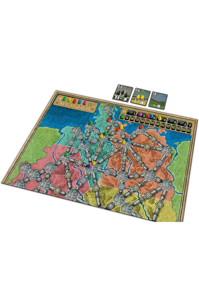 Rio Grande Games Power Grid Recharged, Alternate, color, Multicolored