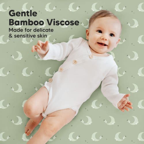 Keababies Isla Fitted Mini Crib Sheets In Lunaris