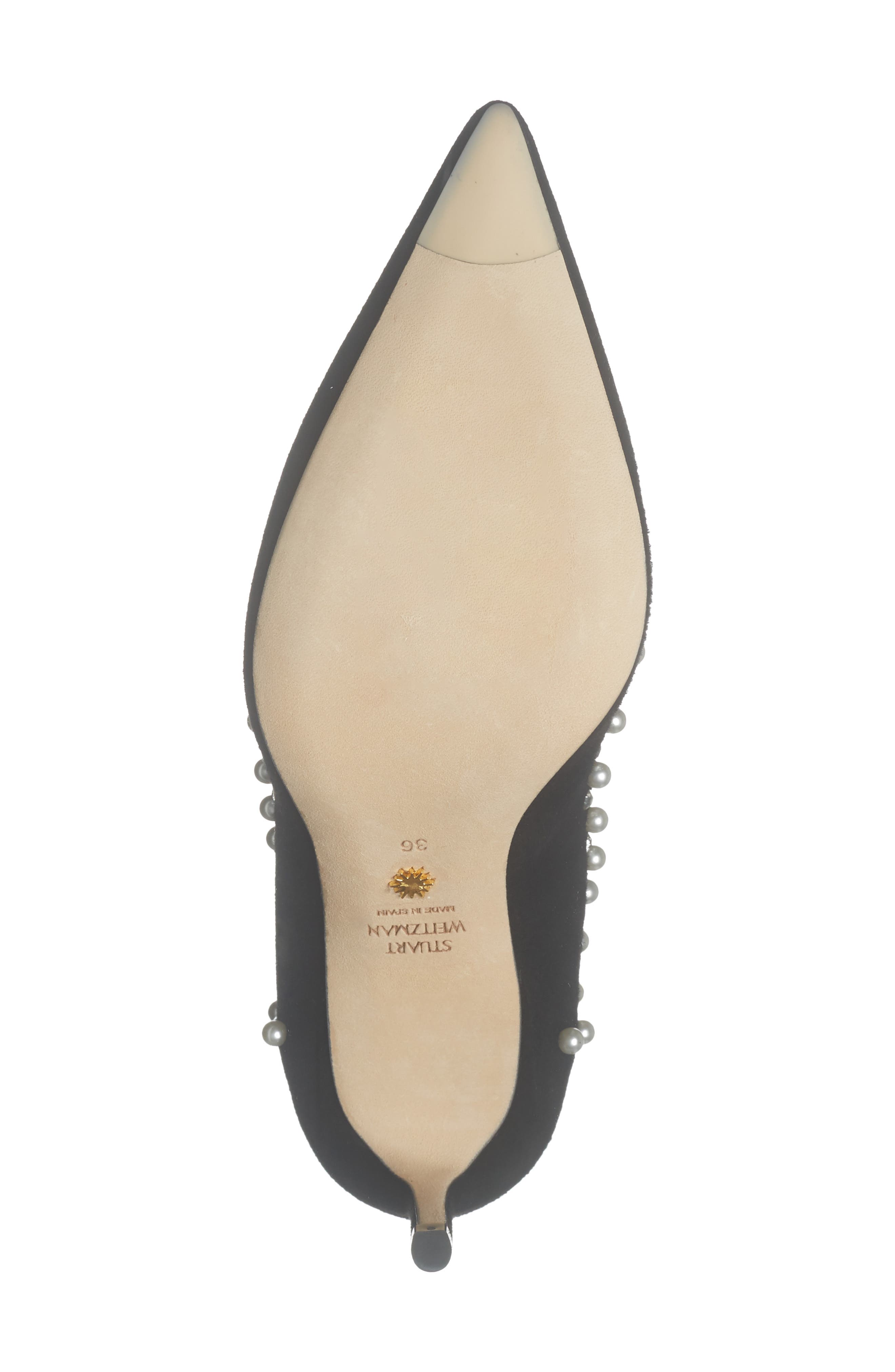 Scallop Shine 75 Pump, Alternate, color, BLACK