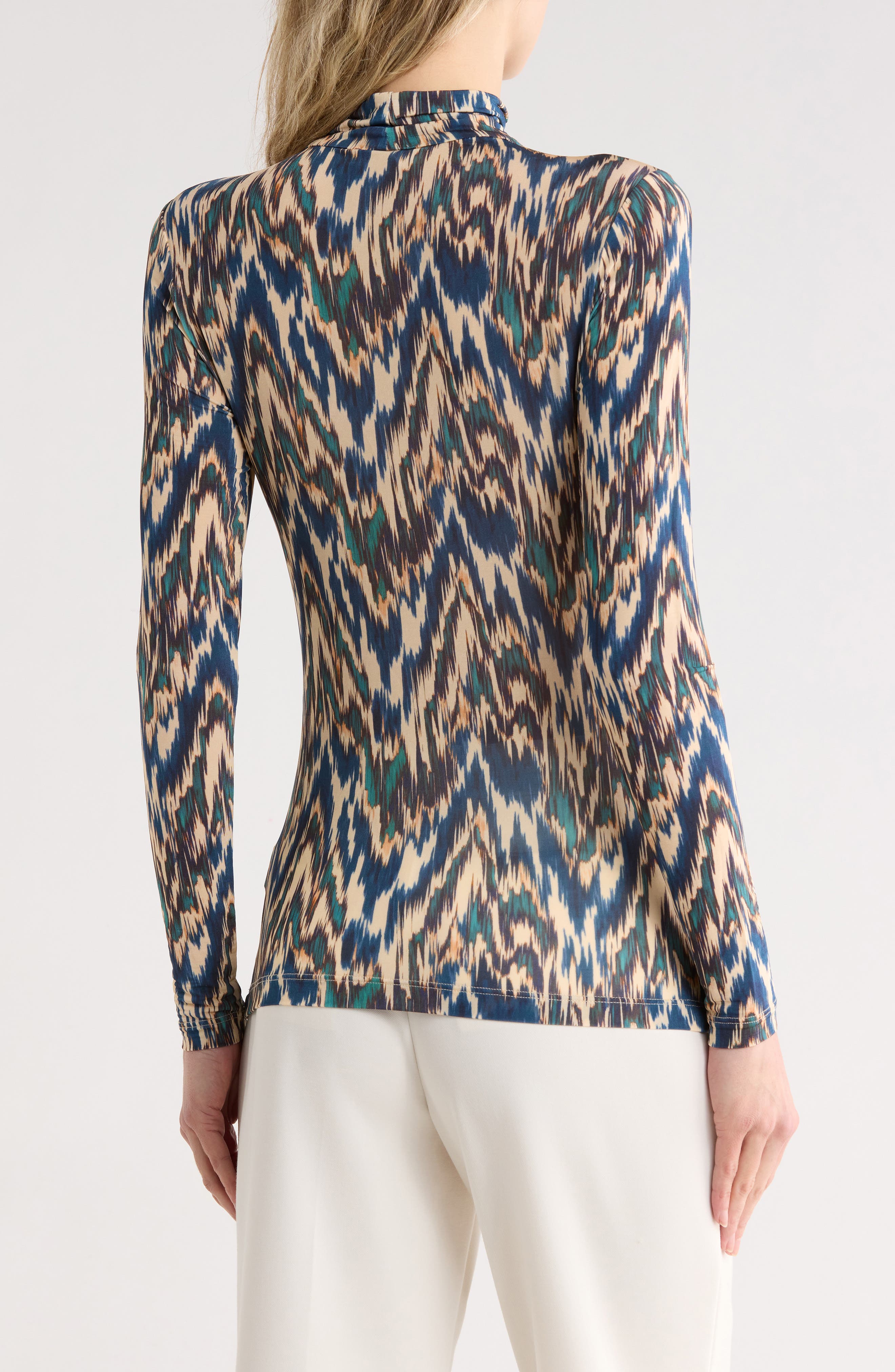 Aurelia Long Sleeve Turtleneck Top - image 2