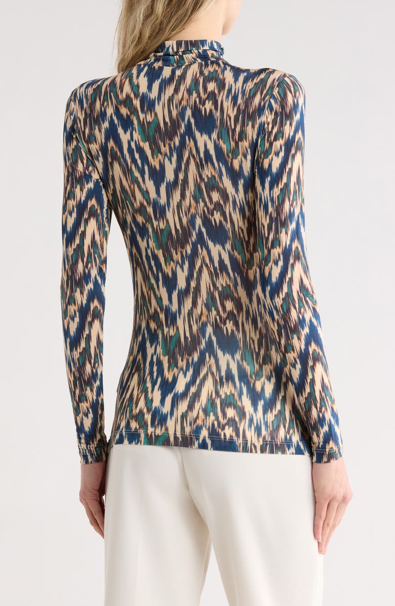 Ulla Johnson Aurelia Long Sleeve Turtleneck Top, Alternate, color, Riverslate