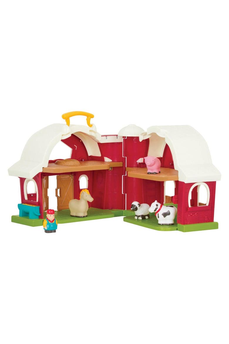 Toddler's First Big Red Barn and Farm Animals, Alternate, color, Multicolor