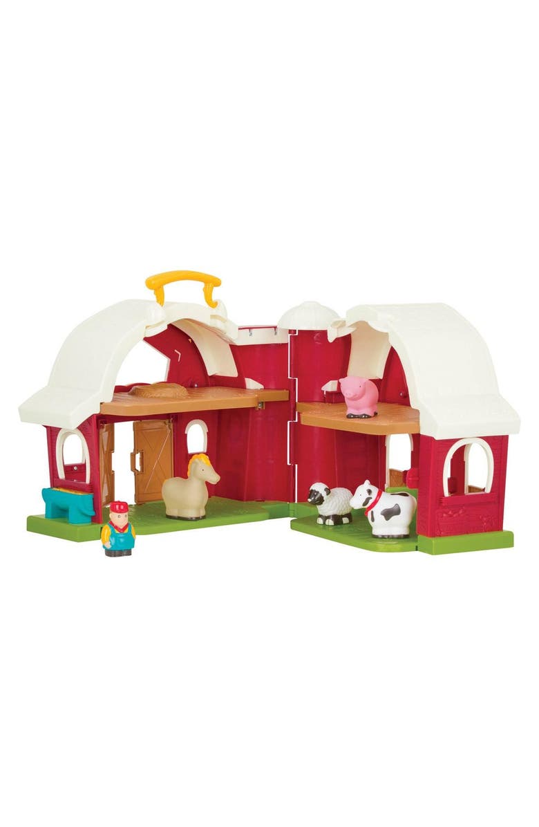 Kaplan Early Learning Toddler's First Big Red Barn and Farm Animals, Alternate, color, Multicolor