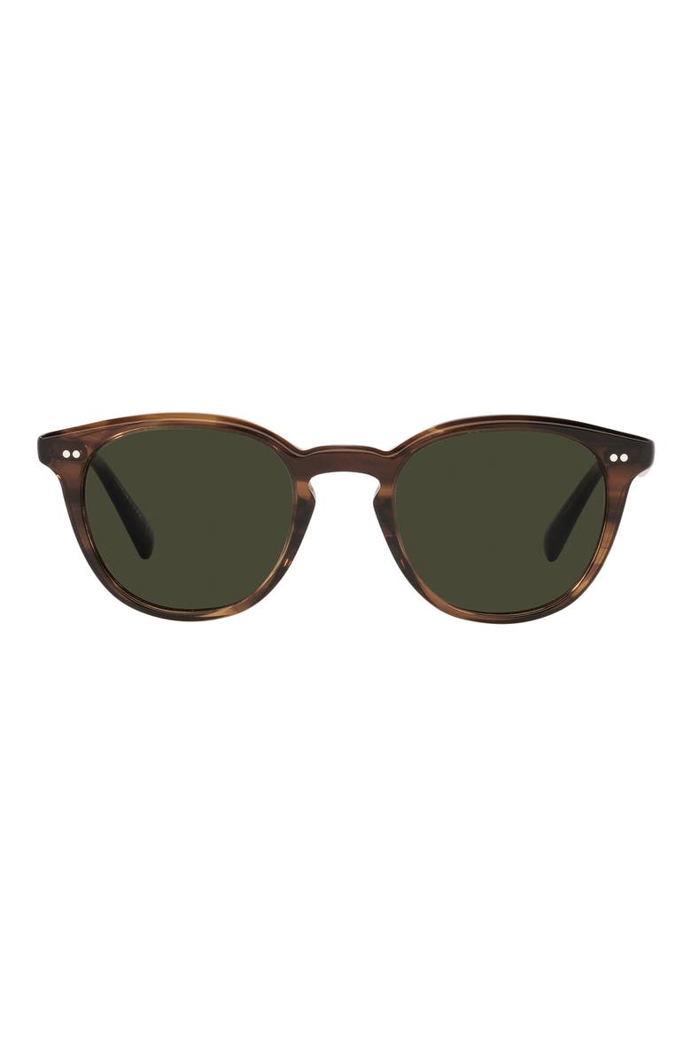 Desmon 50mm Phantos Sunglasses, Main, color, TUSCANY TORTOISE / G-15 POLAR
