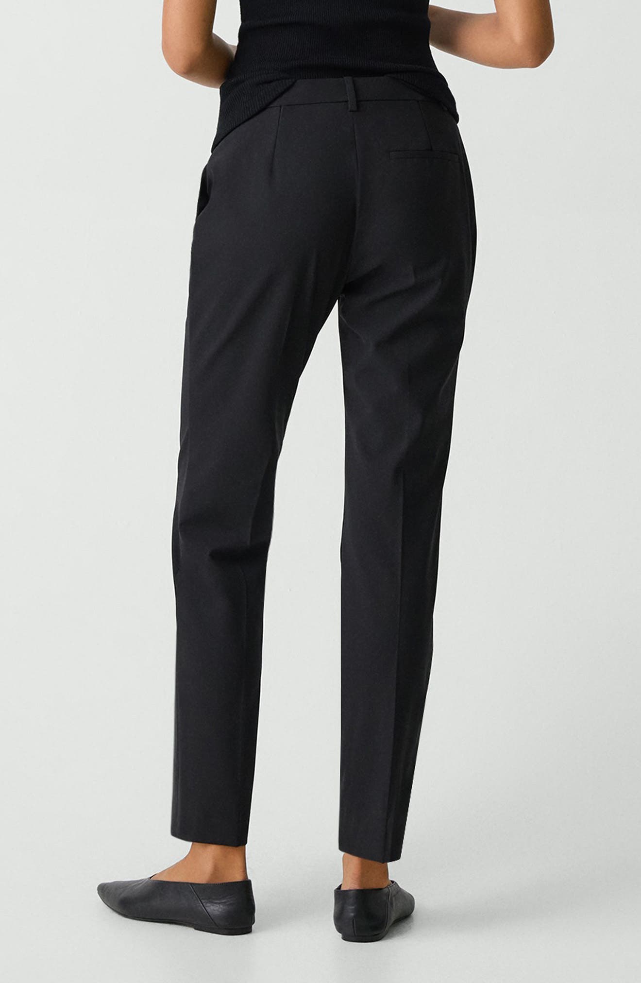 Treeca Slim Fit Stretch Wool Pants - image 2
