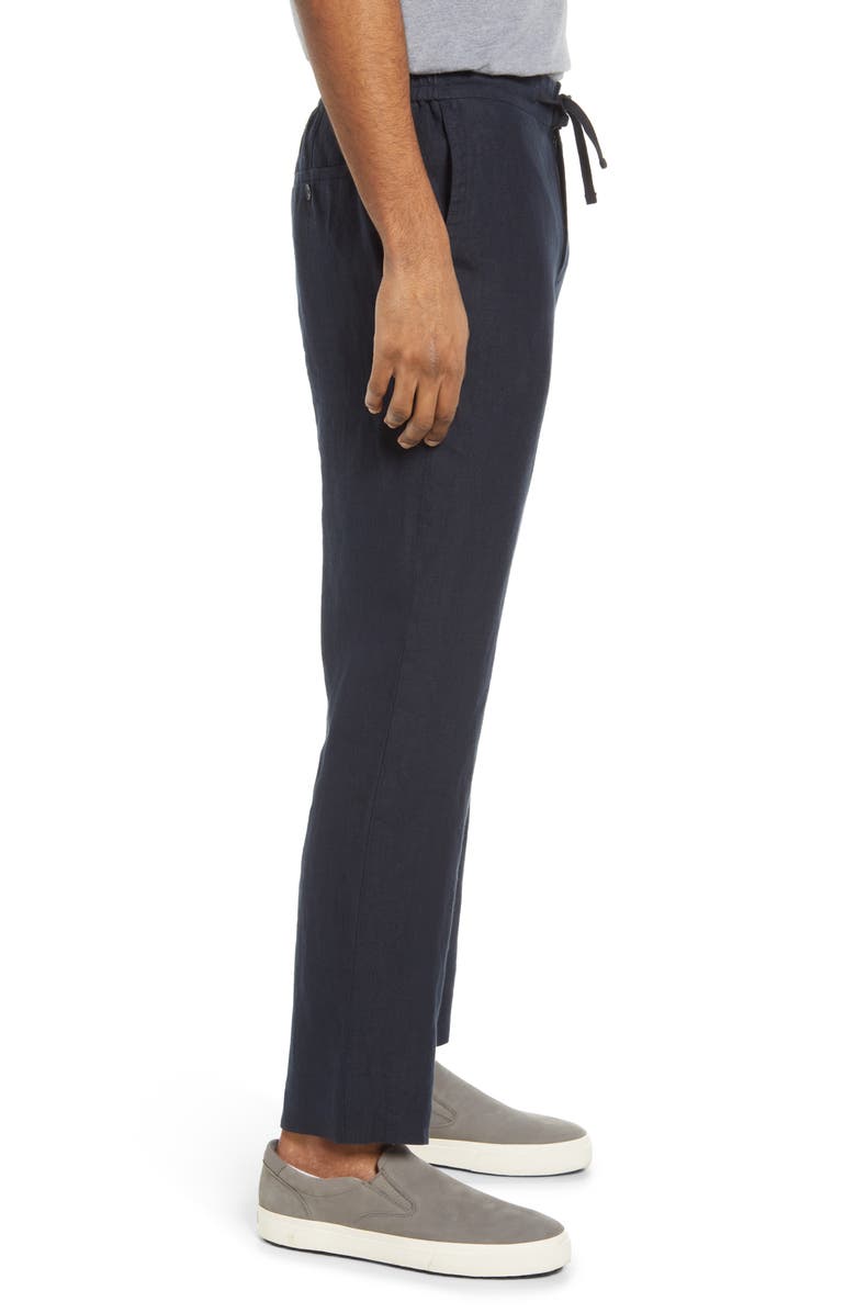Vince Lightweight Hemp Linen Pants, Alternate, color, Coastal