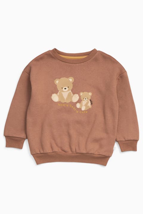 Teddy Bear Oversized Sweatshirt (Baby)