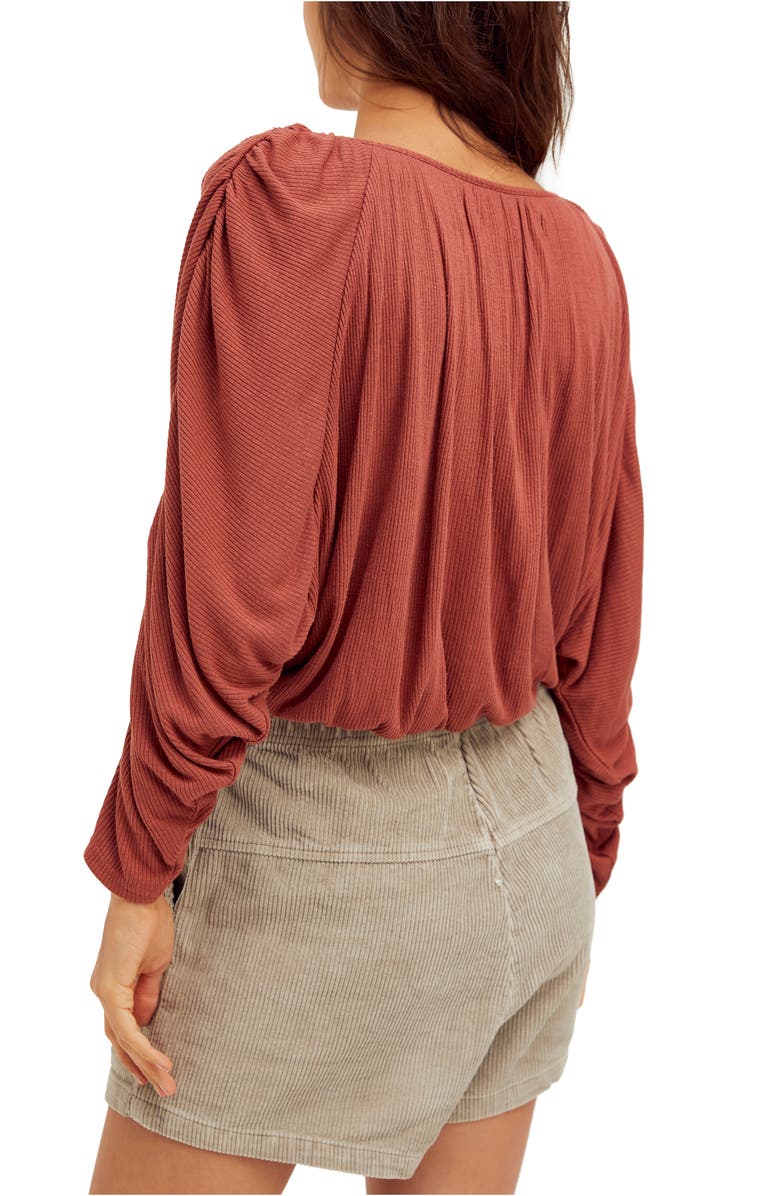 Free People free-est Free People You're the One Pleated Crop Top, Alternate, color,