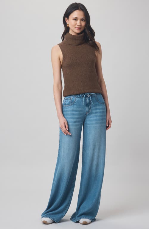 Splendid X @cellajaneblog Sleeveless Turtleneck Sweater In Brown