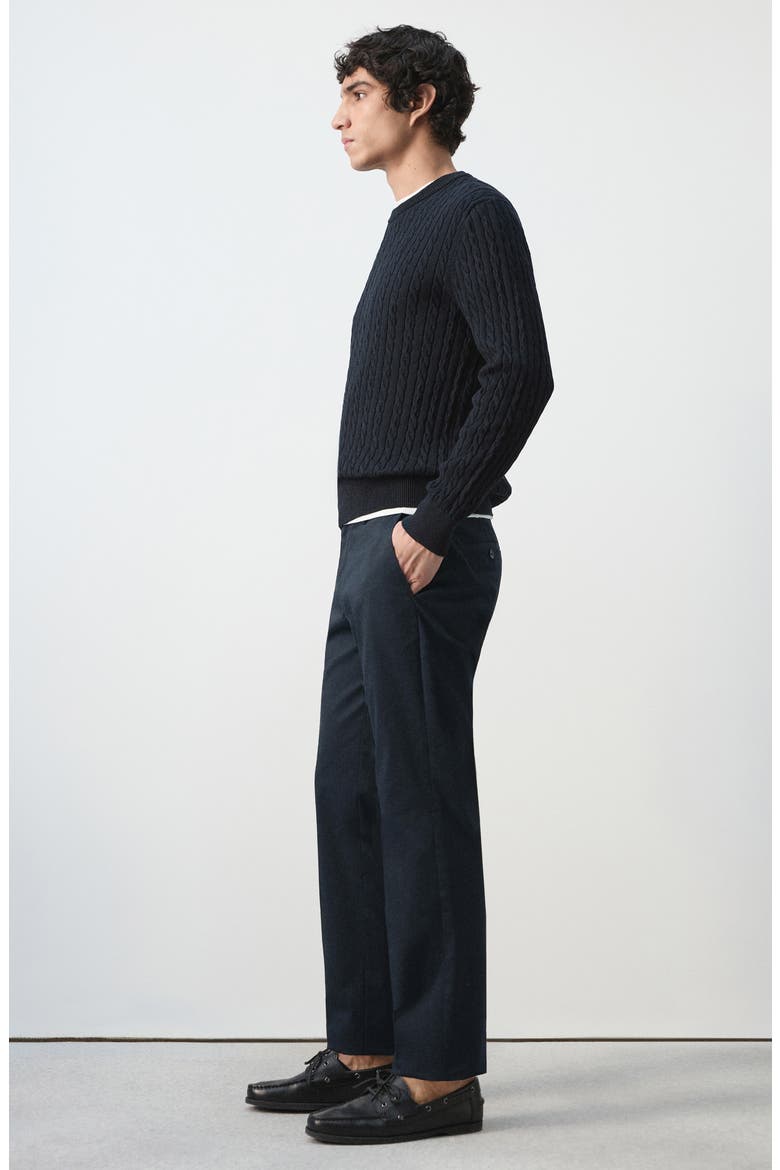 Dublino Slim Fit Chinos, Alternate, color, NAVY
