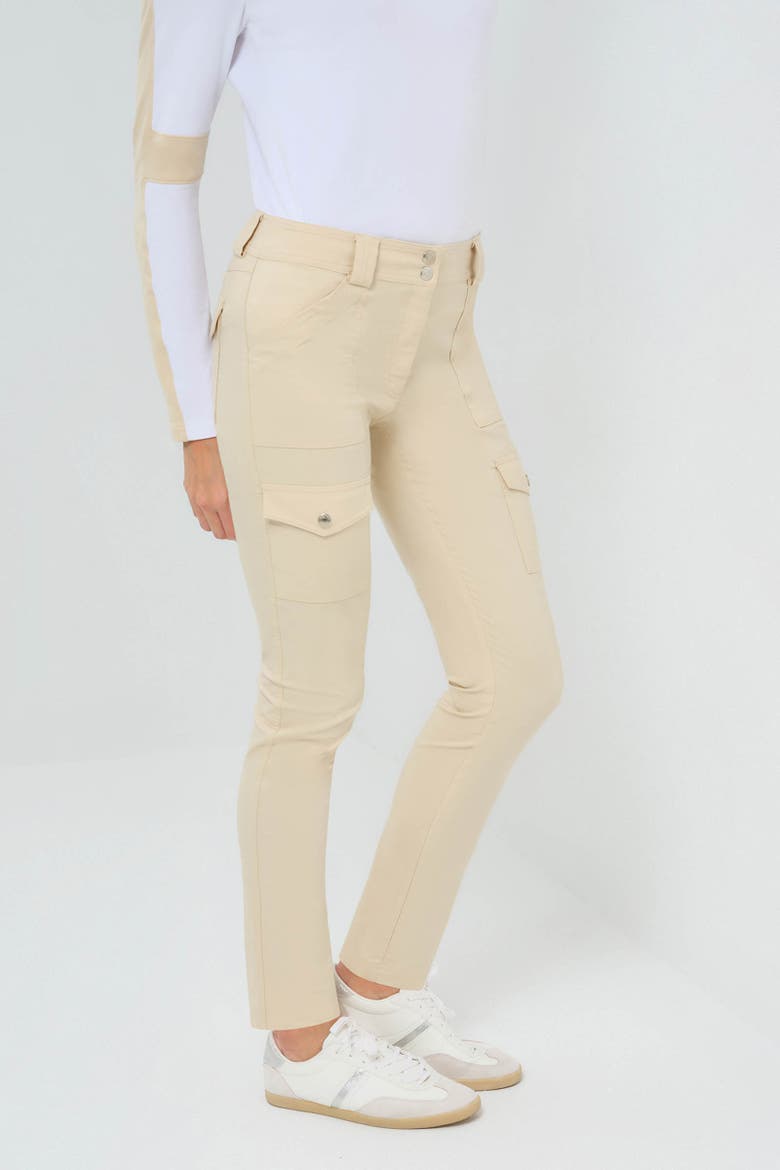 Kate Skinny Cargo Pant, Alternate, color, Wheat