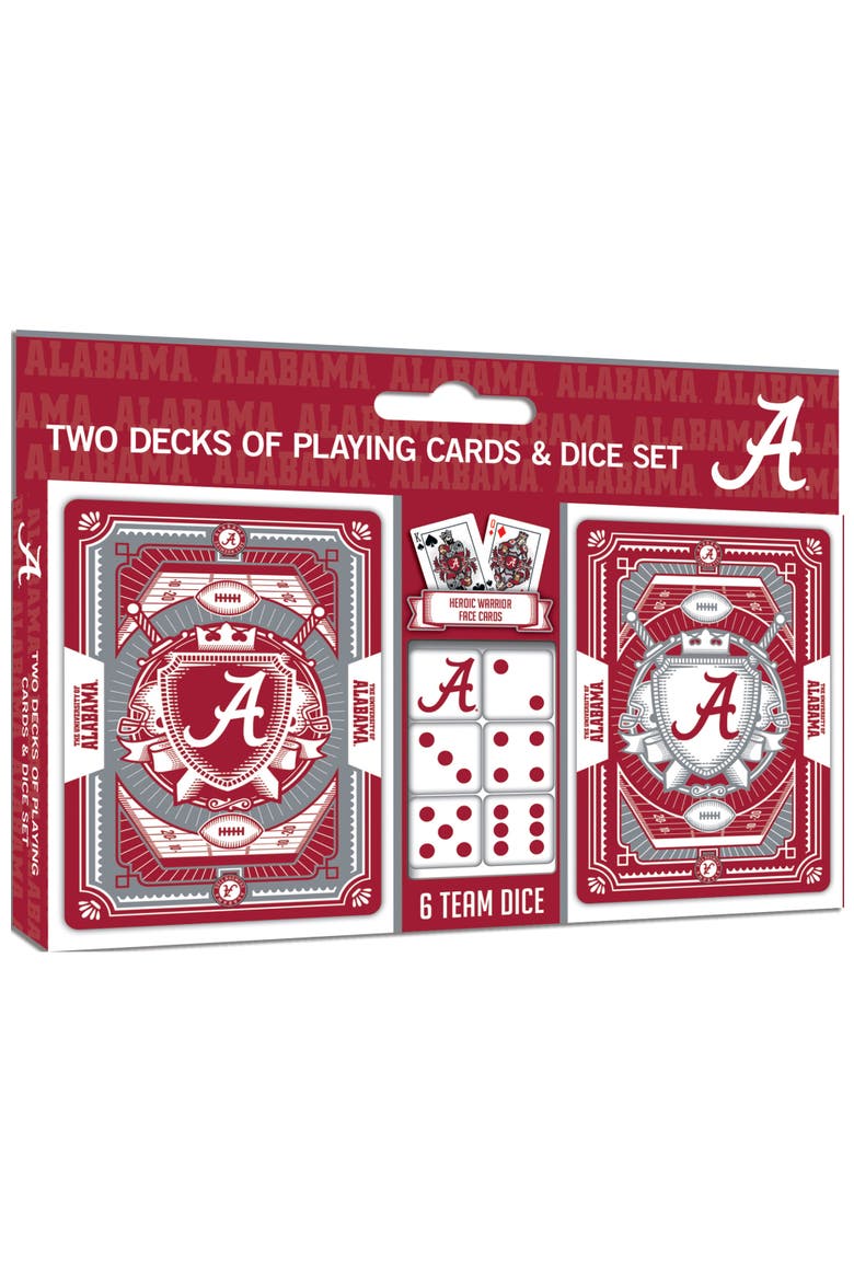 Alabama Playing Cards & Dice, Main, color, Multicolor