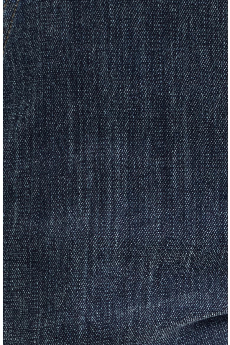 High Waist Chenille Denim Pants, Alternate, color, DARK DENIM