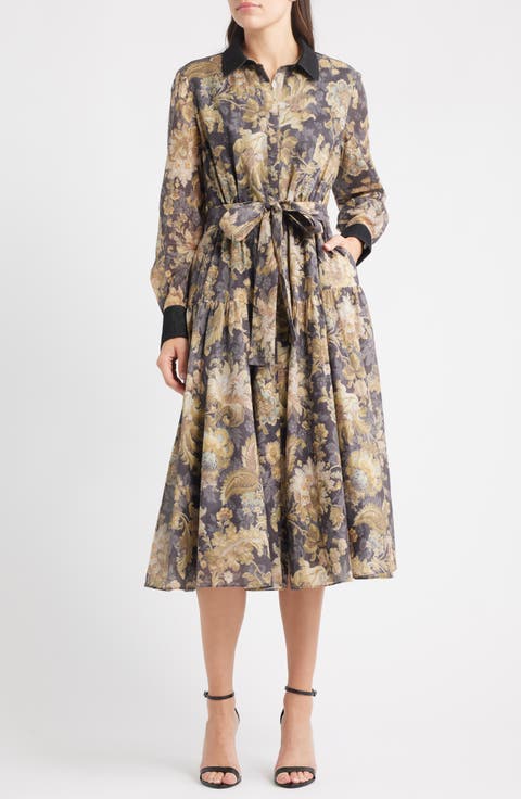 Kobi Halperin 'Luna' Mixed Media Sheath Dress