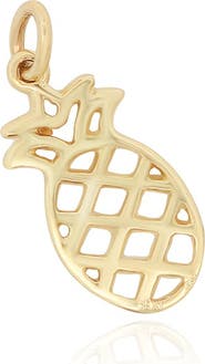 The Lovery Fine Jewelry Mini Gold Pineapple Charm