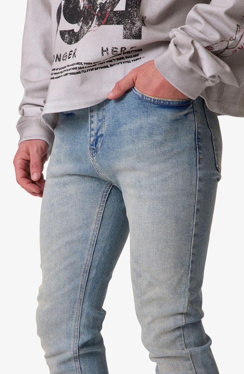 mnml Skinny Jeans, Alternate, color, Western Blue