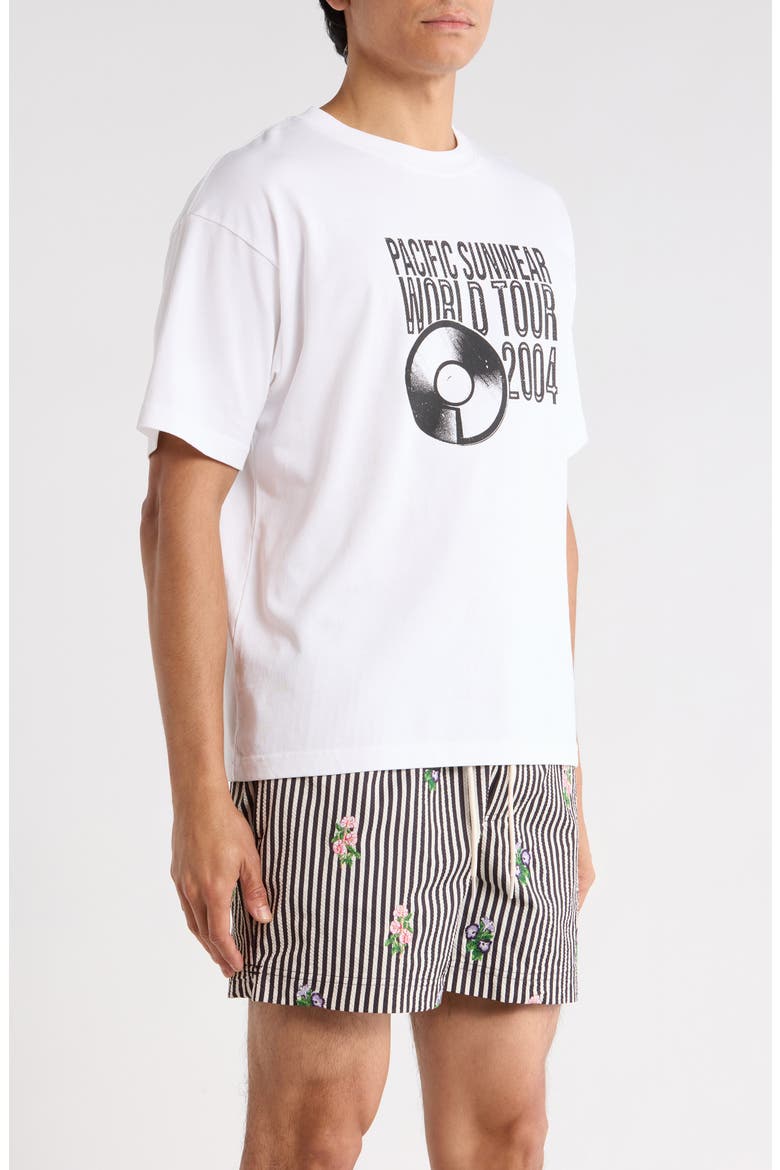 World Tour Graphic T-Shirt, Alternate, color, WHITE