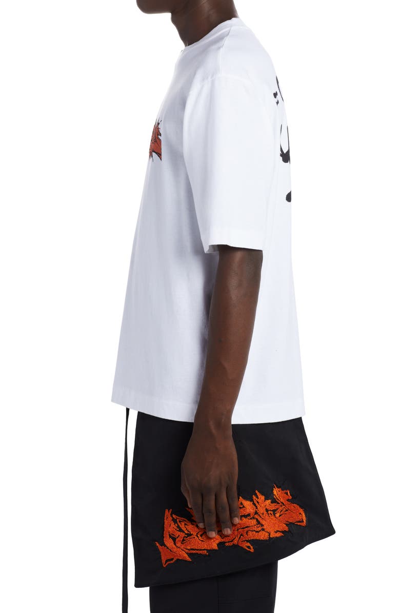 Off-White Neen Graffiti Skate Graphic Tee, Alternate, color, 