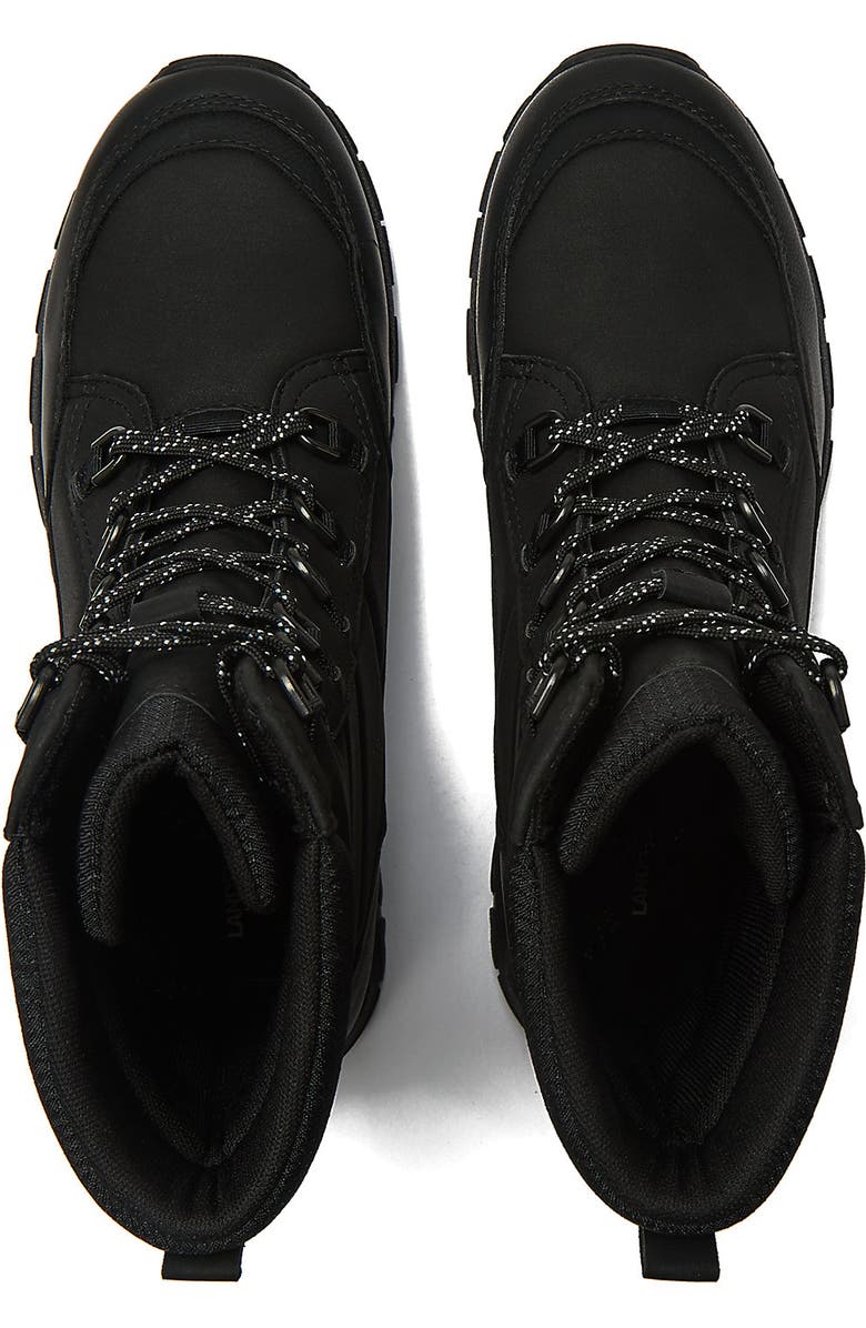 Lands' End Expedition Trail Waterproof Lace Up Snow Boots, Alternate, color, Black